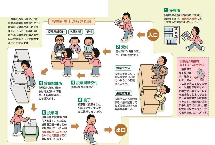 今回 の 選挙 の 投票 の 仕方