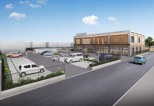 新しい保健センターの写真