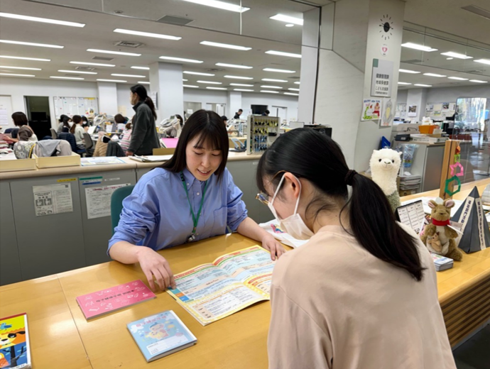 入間市の保健師の活動の様子