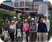 深谷市民大学校友会青天グループ集合写真