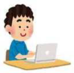 画像・パソコンを操作する男の子