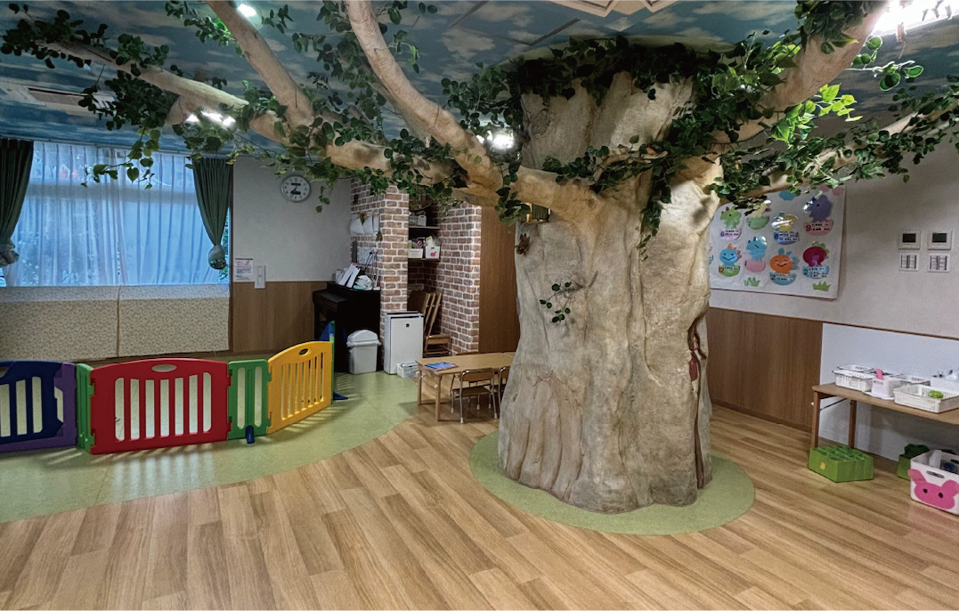 とりづか歯科附属保育園UHUKIDS外観