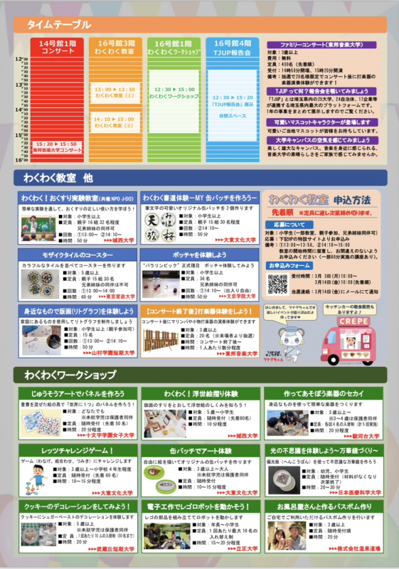 TJUPわくわくランド2024（裏）