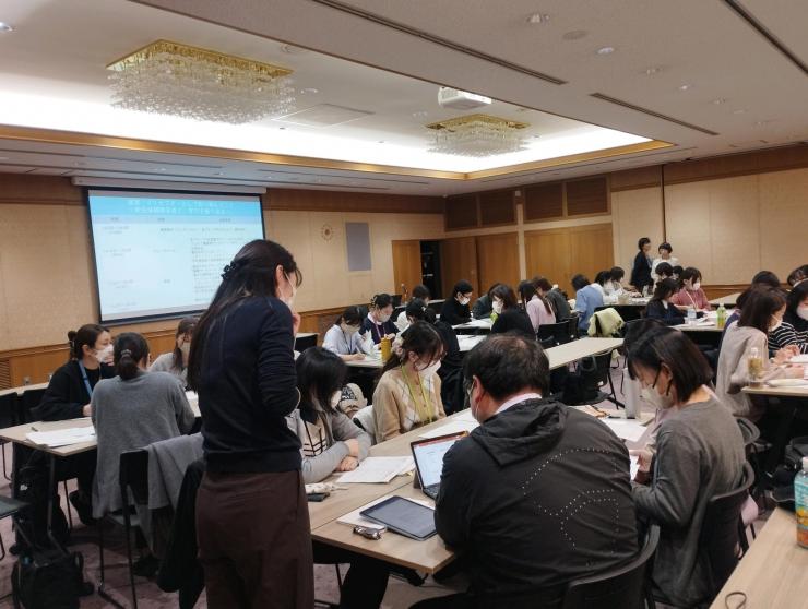 研修2日目グループワークの様子