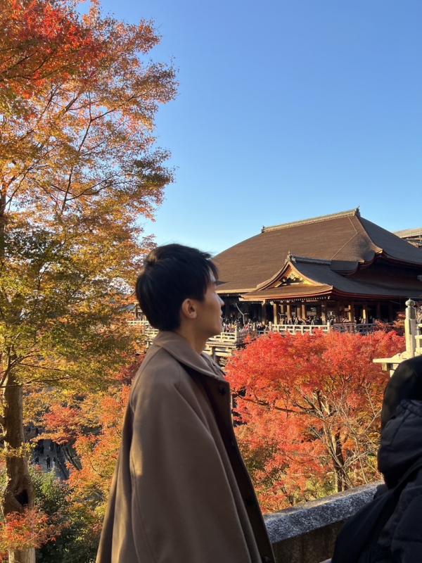 休暇で旅行に行った時の様子