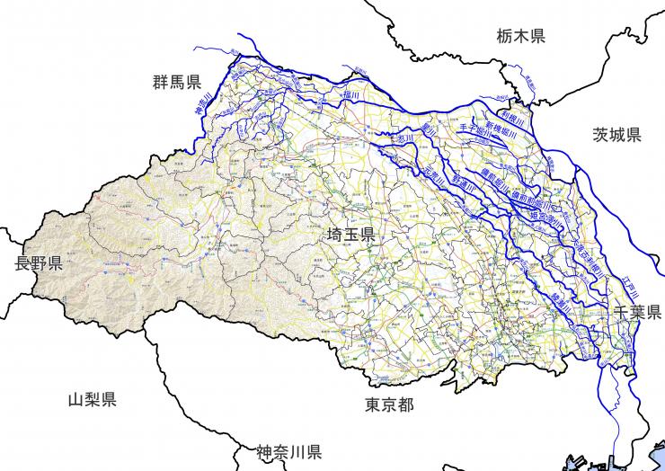 利根川水系河川図
