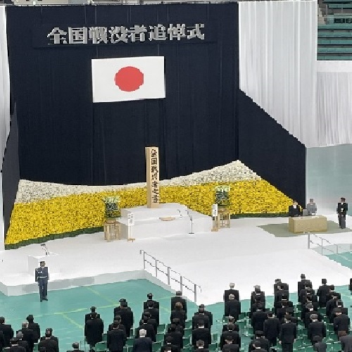 追悼式写真