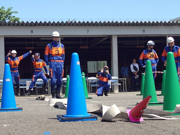 ホース展張