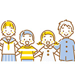 こどもたちのイラスト