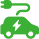 電気自動車のイラスト