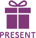 PRESENTロゴ