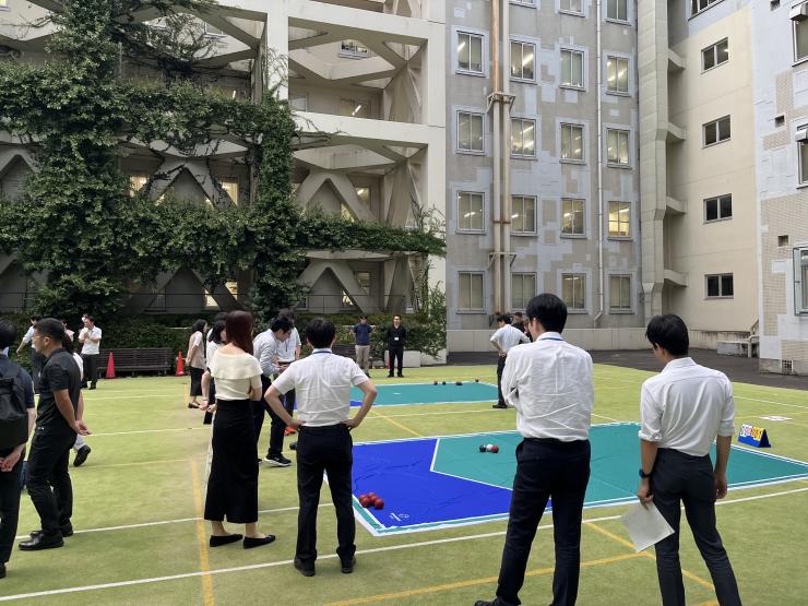 県庁職員ボッチャ大会