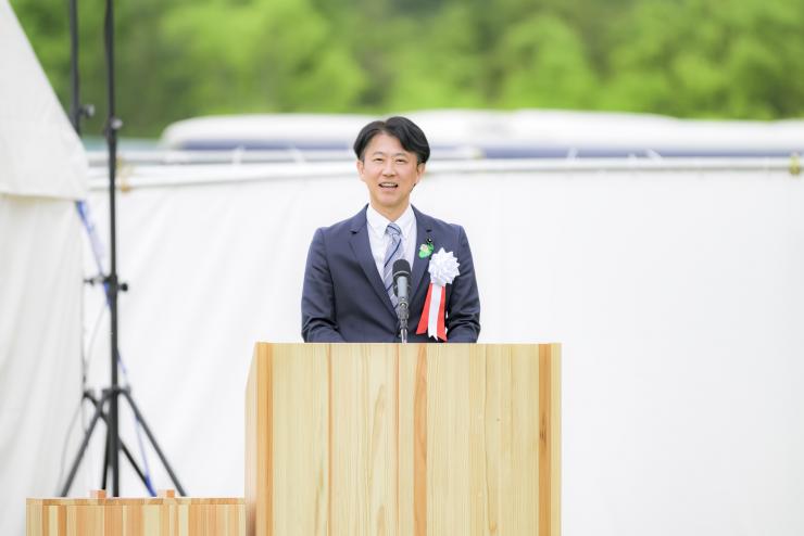記念式典・閉会のことば