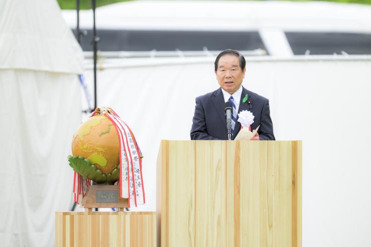 記念式典・主催者あいさつ（大会会長）