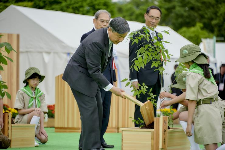 記念式典・お手植え