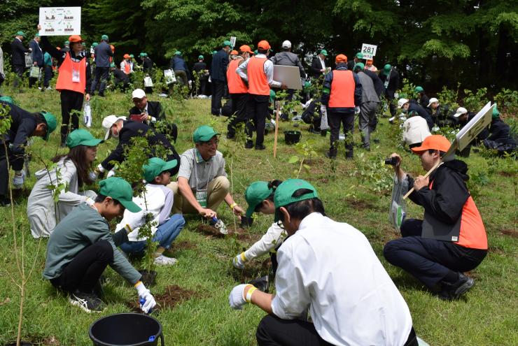 植樹会場1