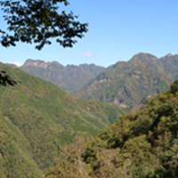 奥秩父連峰の眺望を楽しむ赤岩峠登山2