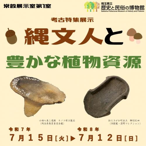 縄文人と豊かな植物資源