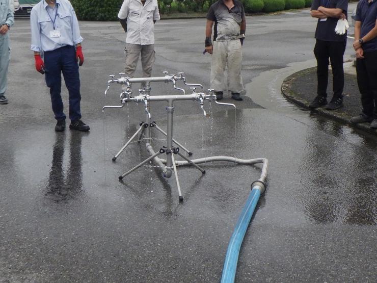 応急給水栓の設置