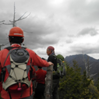 南天山登山と滝を楽しむ2の写真