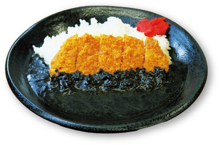 ブラックカツカレーの写真