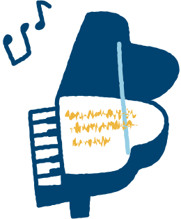 ピアノのイラスト
