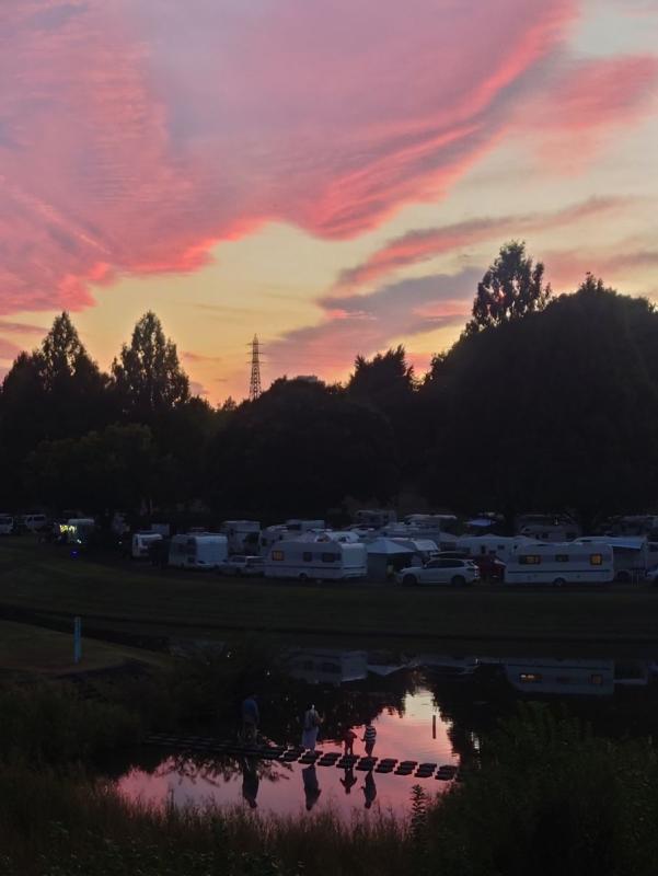 11月2日防災秋祭り夕方