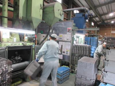 仕事をしている様子