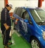 仕事をしている様子