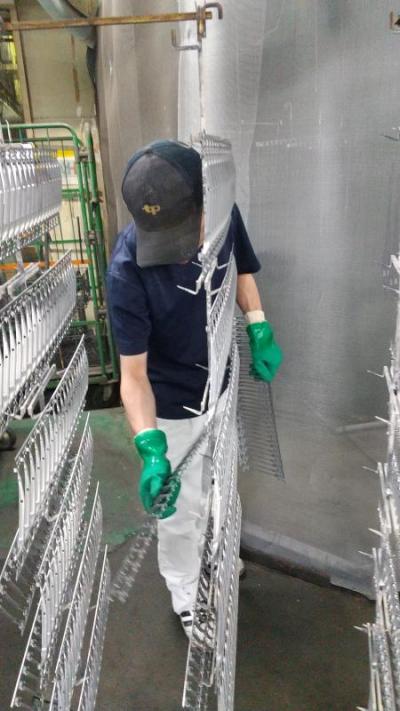 仕事をしている様子