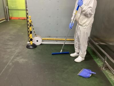 仕事をしている様子