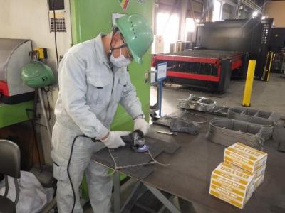 仕事をしている様子