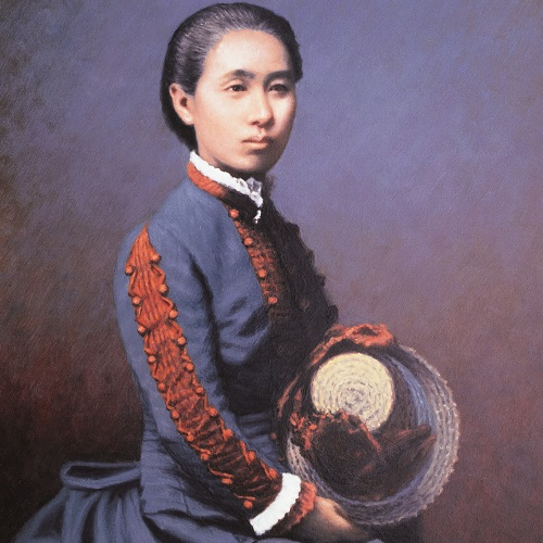 荻野吟子の肖像画