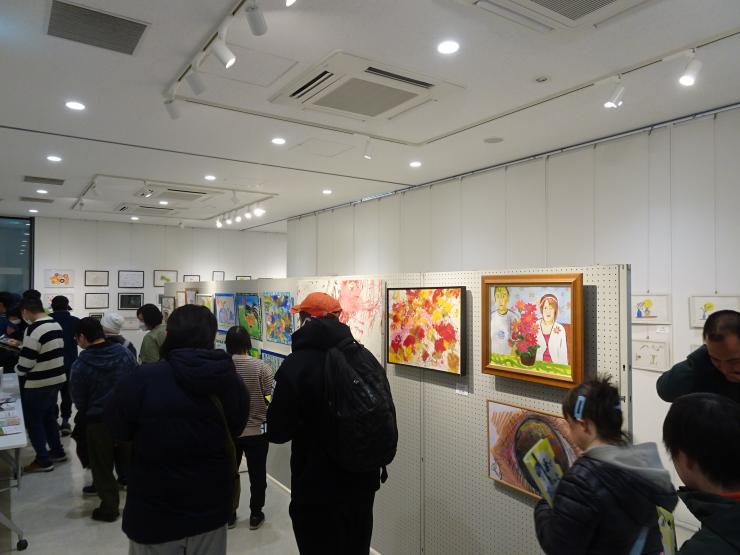 令和7年度障害者絵画展の写真2