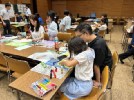 統計グラフポスター作成の様子（浦和会場）