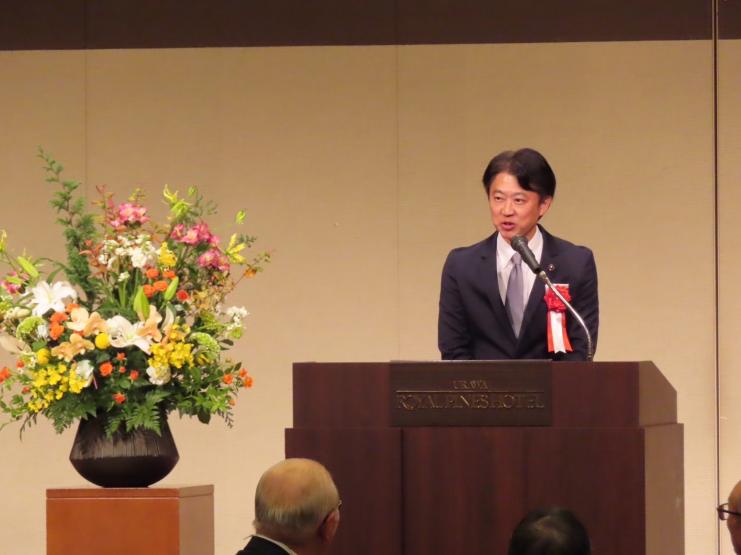 白土幸仁議長の写真