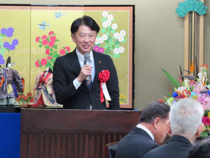 白土幸仁議長の写真