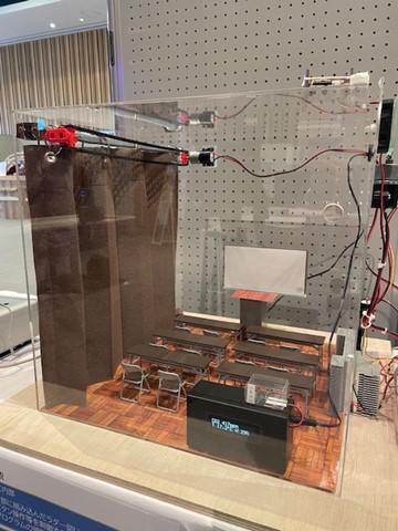 中央高等技術専門校が製作した優良作品賞の「CO2濃度警報器」