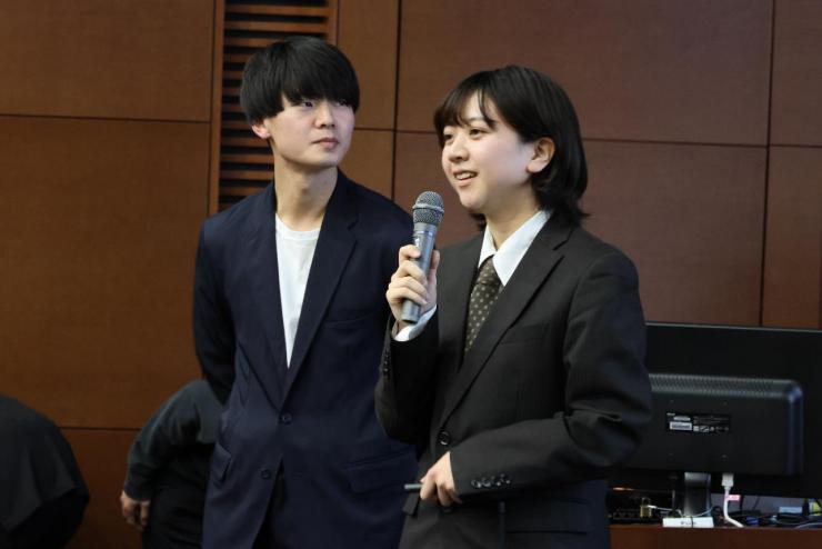 砂連尾ゼミ発表の様子2