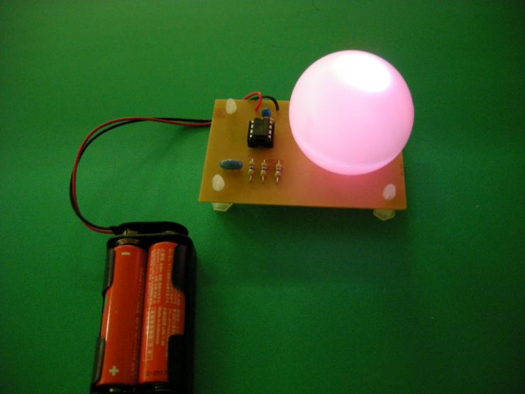 ピンポン玉イルミ