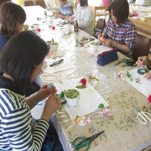 プリザーブドフラワーの写真