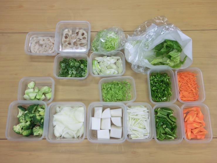 3日分の下ごしらえ