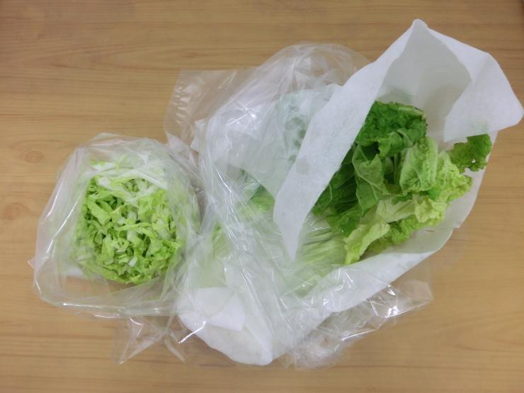 白菜の保存方法1