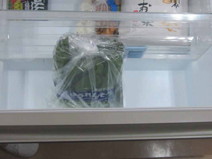 葉物野菜の保存方法