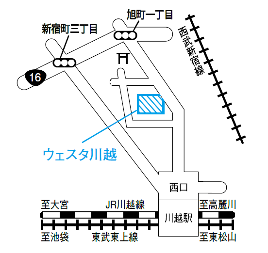 県パスポートセンターへのアクセス パスポートセンター