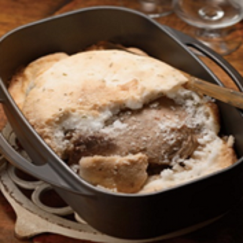 アウトドア料理の写真