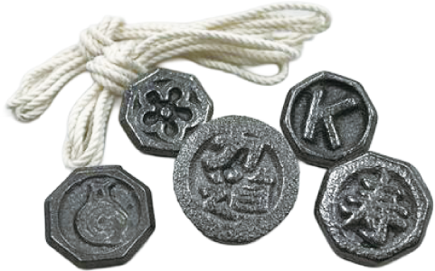 株式会社日三鋳造所のベーゴマ5個セット