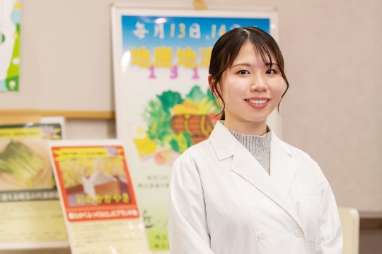 栄養士の顔写真