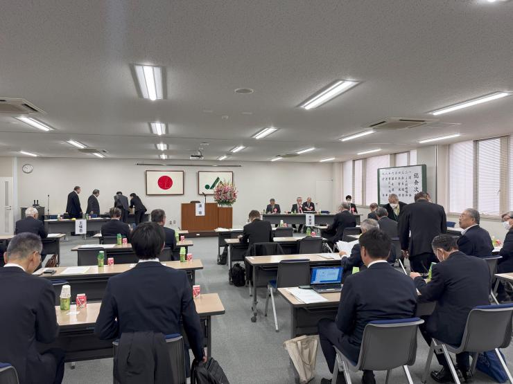 会場の様子の写真