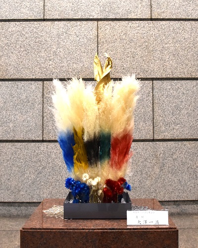 8月5日生け花の写真